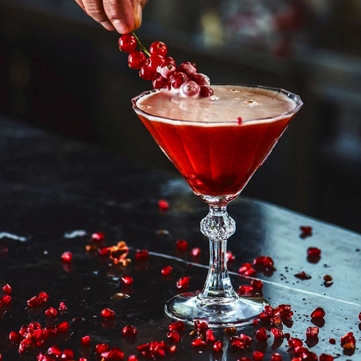 PASABAHCE DIAMOND MARTINI GLASSES 240ML - SET OF 4